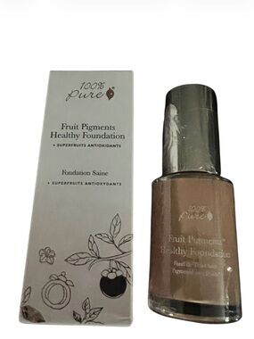 100% Pure Healthy Vegan Foundation Sealed Sand Sable